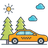 Car with Driver